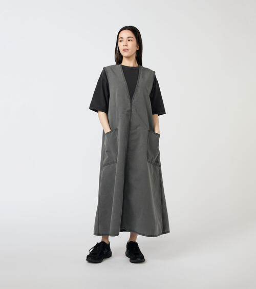 노스페이스 퍼플라벨 원피스 Cotton Nylon Weather Field Jumper Dress N25FF003