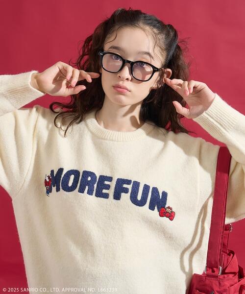 프릭스스토어 여성 키티 자수 로고 니트 1132248903027 25AW