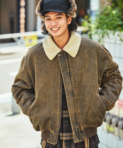 노티카 일본 스웨이드 플라이트 재킷 점퍼 25AW 1051207500175