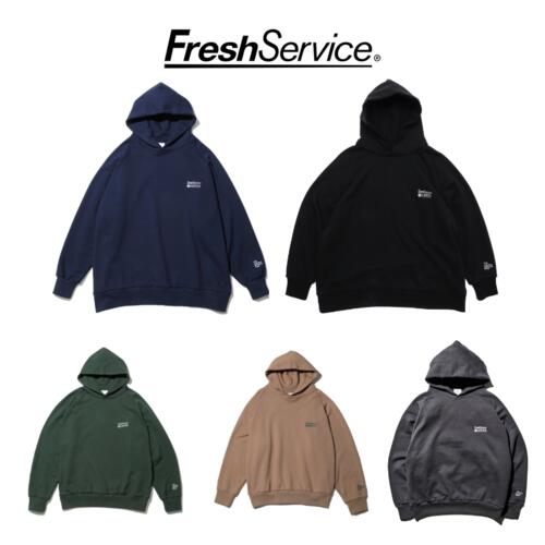 프레쉬서비스 스웨트 티 셔츠 후드 VIBTEX for FreshService SWEAT PULL HOODIE 25AW