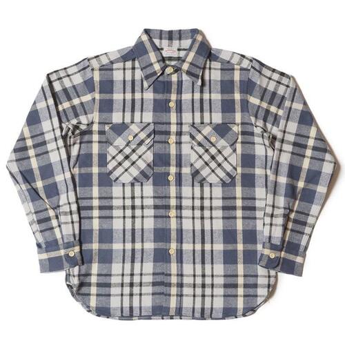 웨어하우스 3104 플란넬 체크 셔츠 C 빈티지 WHSH-24AW009