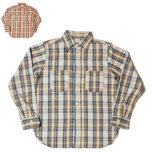 웨어하우스 3104 FLANNEL SHIRTS B 체크 셔츠 WHSH-24AW007