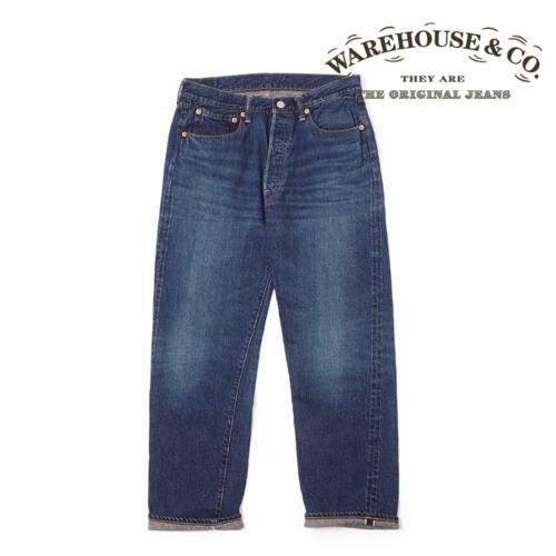 웨어하우스 데님 팬츠 2ND-HAND 1101 USED WASH 다크