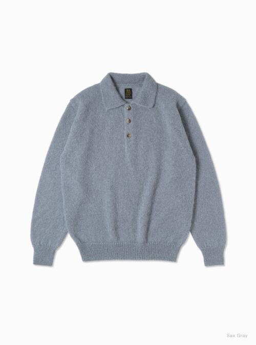 바토너 모헤어 니트 PURE MOHAIR POLO 25AW BN-25FM-067