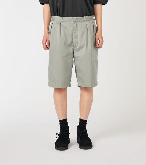 나나미카 반바지 Double Pleat Chino Shorts S25SD108 26SS